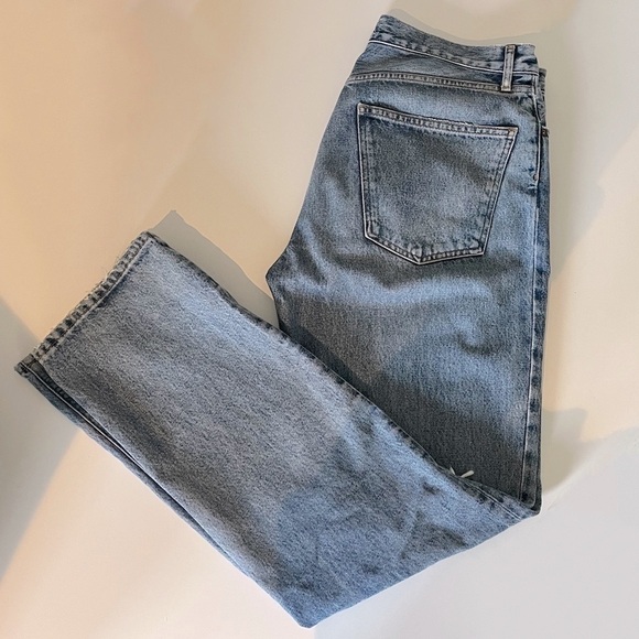 Agolde Lana Jean Mid Rise Vintage Straight Leg Denim Size 29 - Picture 14 of 14